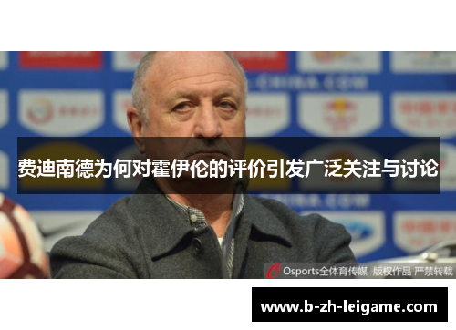 费迪南德为何对霍伊伦的评价引发广泛关注与讨论 费迪南德为何对霍伊伦的评价引发广泛关注与讨论